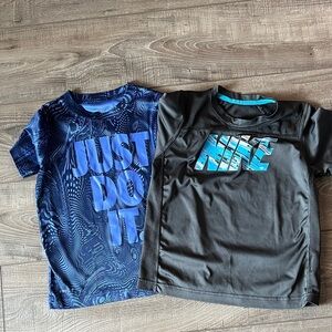 2 Nike Dri Fit shirts sz 7
